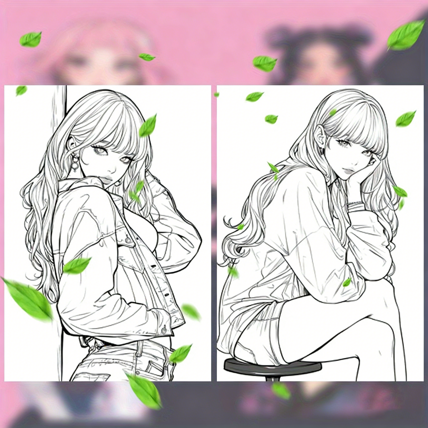 K-POP Coloring Book Set