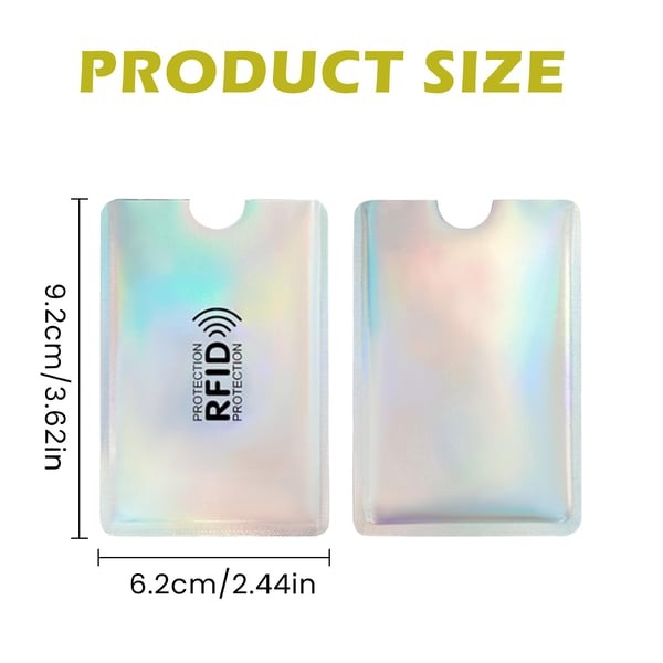 π‘οΈ 8PK RFID Card Sleeves β Anti-Theft ID Protectors