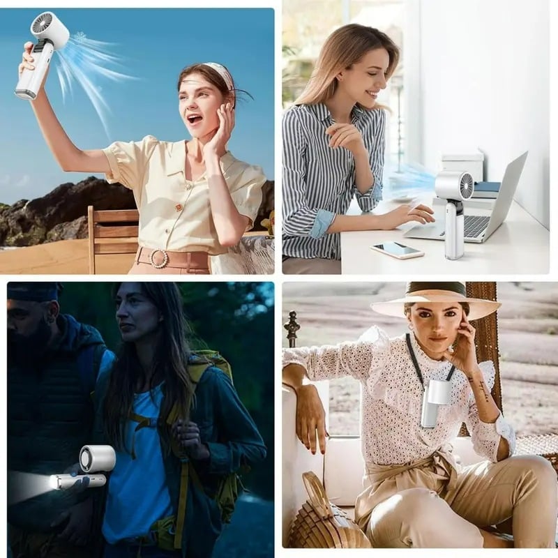 Turbo Ice-Cooling Fan – Stay Cool Anywhere You Go!