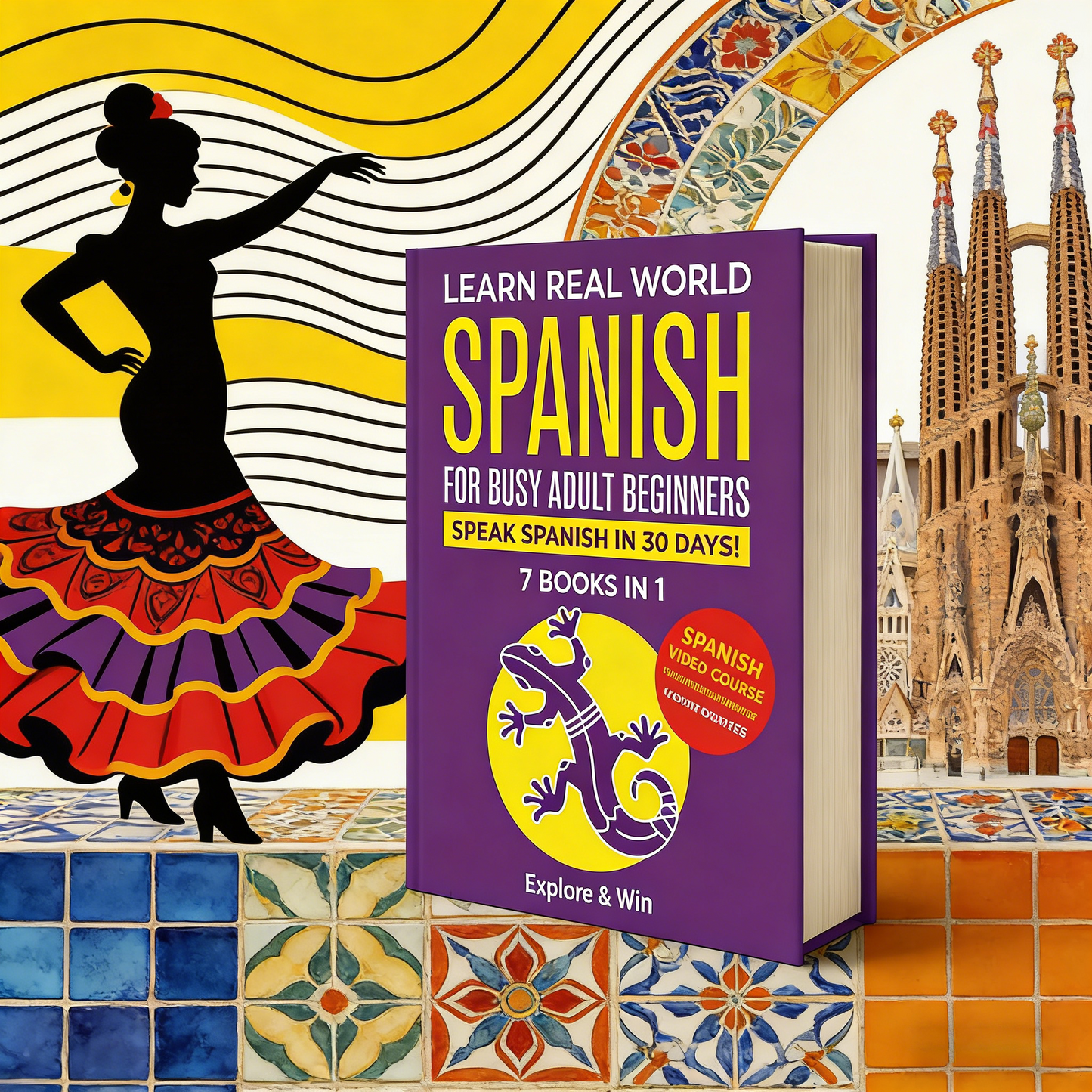 Spanish Learning Kit for Adults