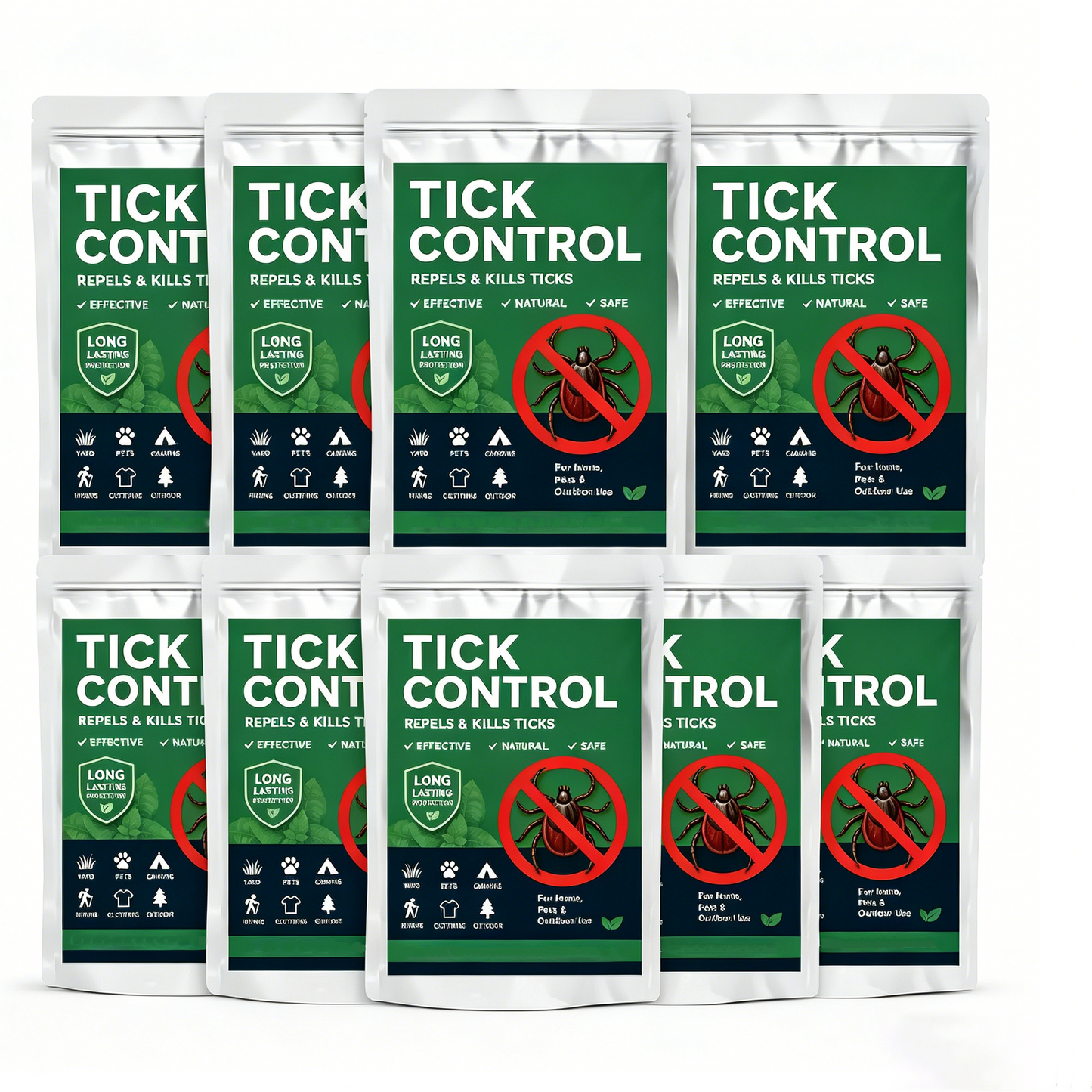Natural Tick Control Repellent & Killer Sachets