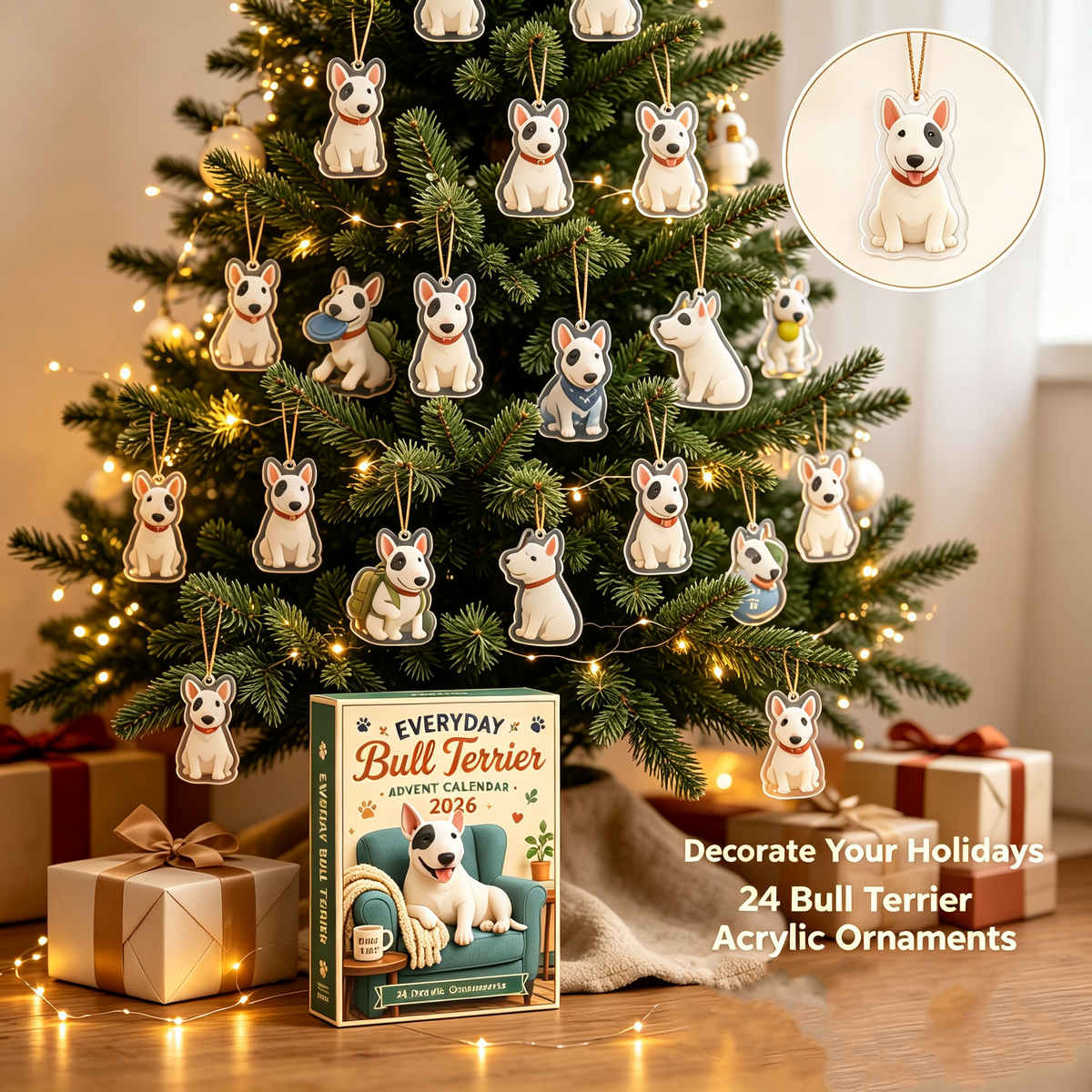🐕High Sales 2026 Everyday Bull Terrier Advent Calendar