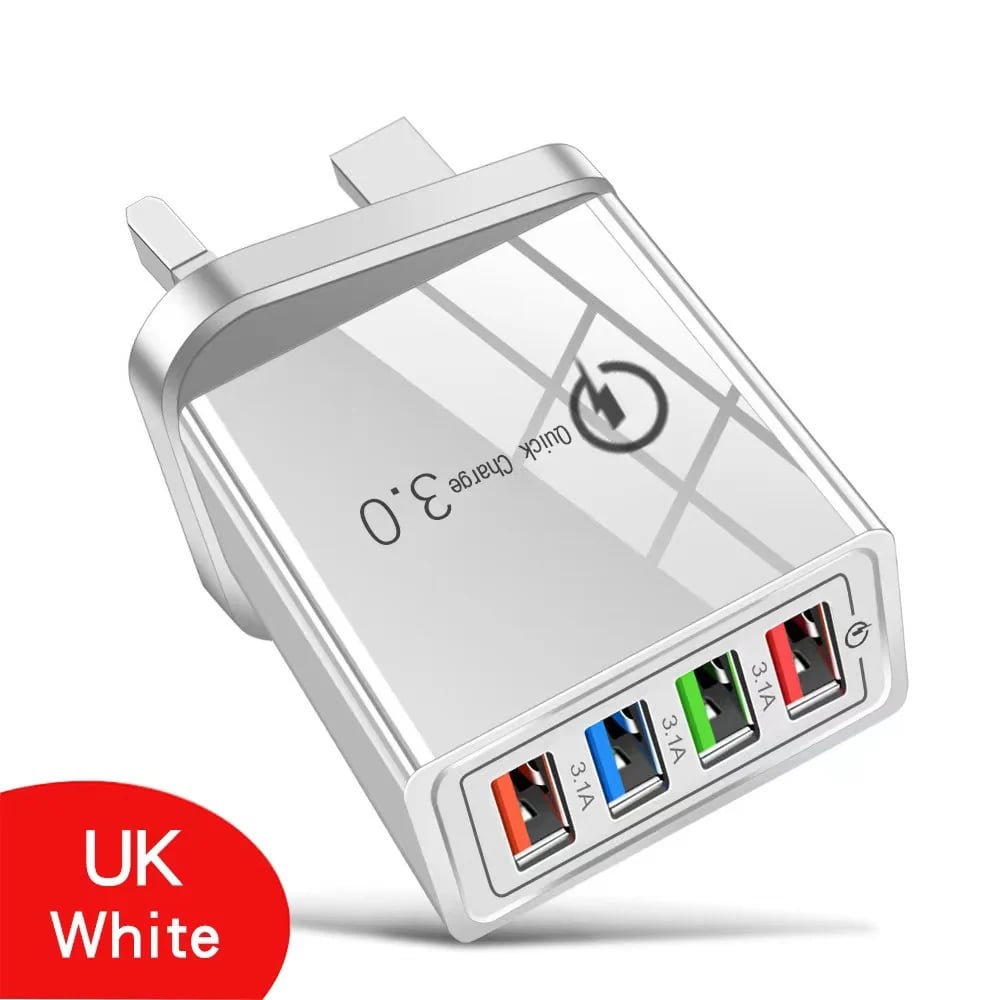 ⚡The Charger Big Tech Hates | 4-Port Quick Charge 3.0