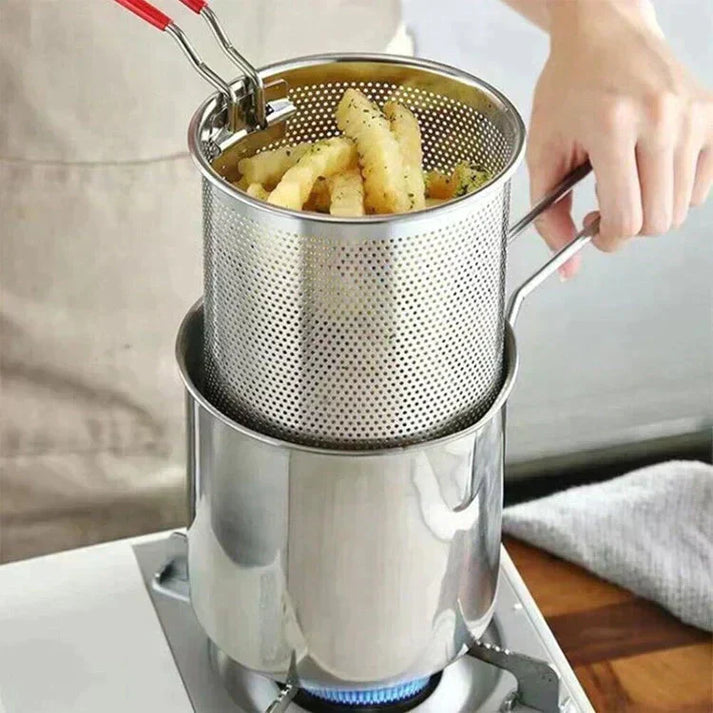 Stainless Steel Multifuntional Fryer Set