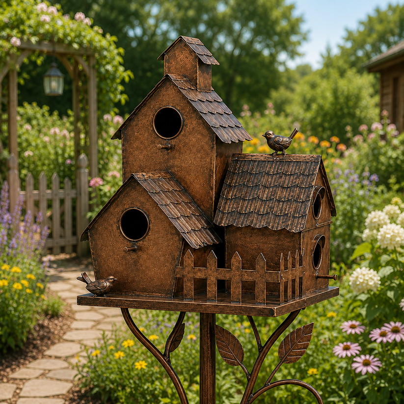 š„Last Day 68% OFF Solaš„-ā¤š¦Handmade Iron Birdhouseā¤