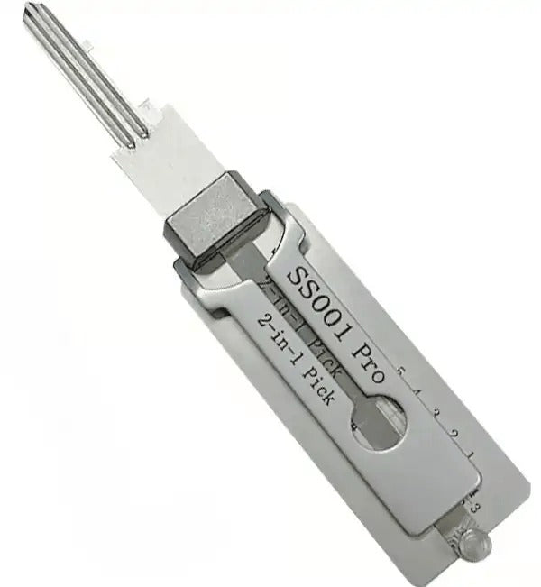 π SS001 Pro Locksmith Tool Set β Stainless Steel, Precision Decoder & Pick