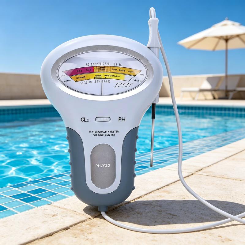 🔬💧 pH and chlorine tester for swimming pools