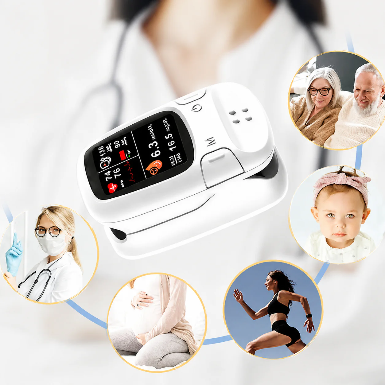 🔥All-in-One Health Monitor — Oximeter for Daily Wellness