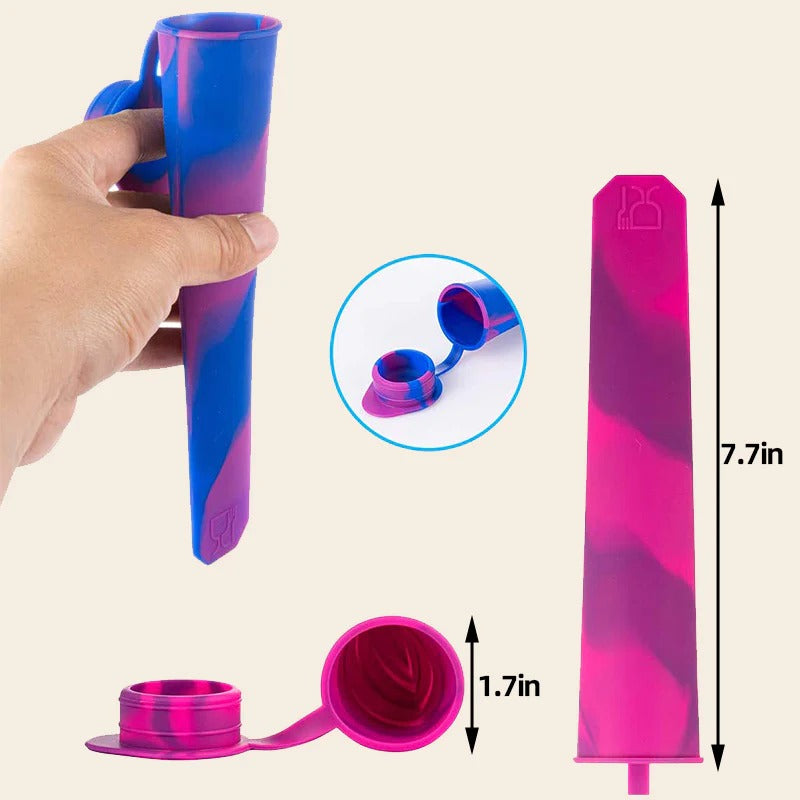 6Pcs Popsicles Molds