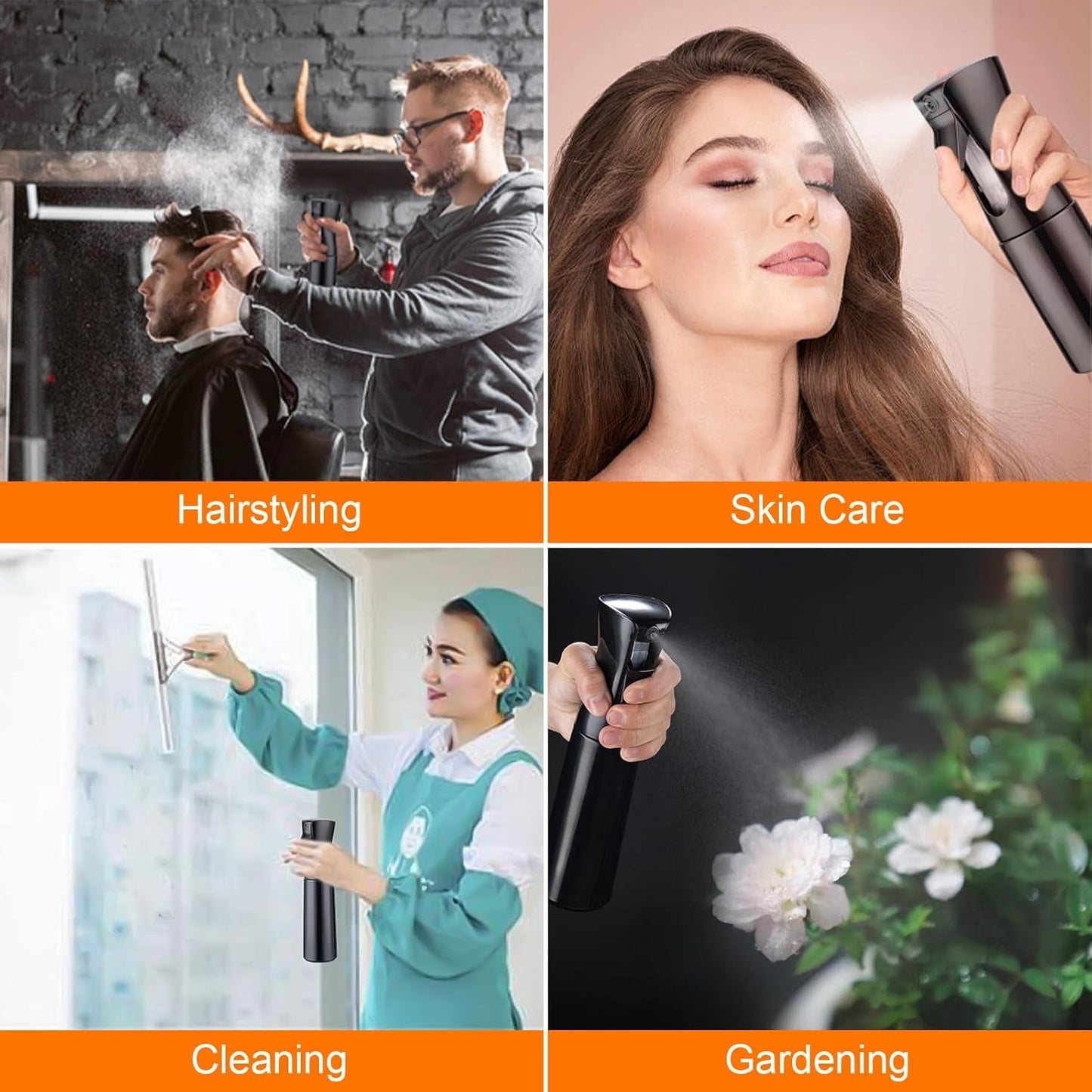 300ml Water Spray Bottles