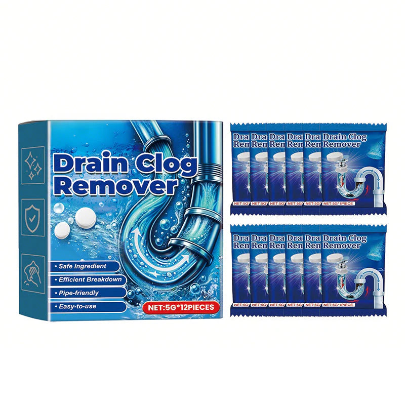 Fast Dissolve Drain Cleaner & Deodorizer Tablets