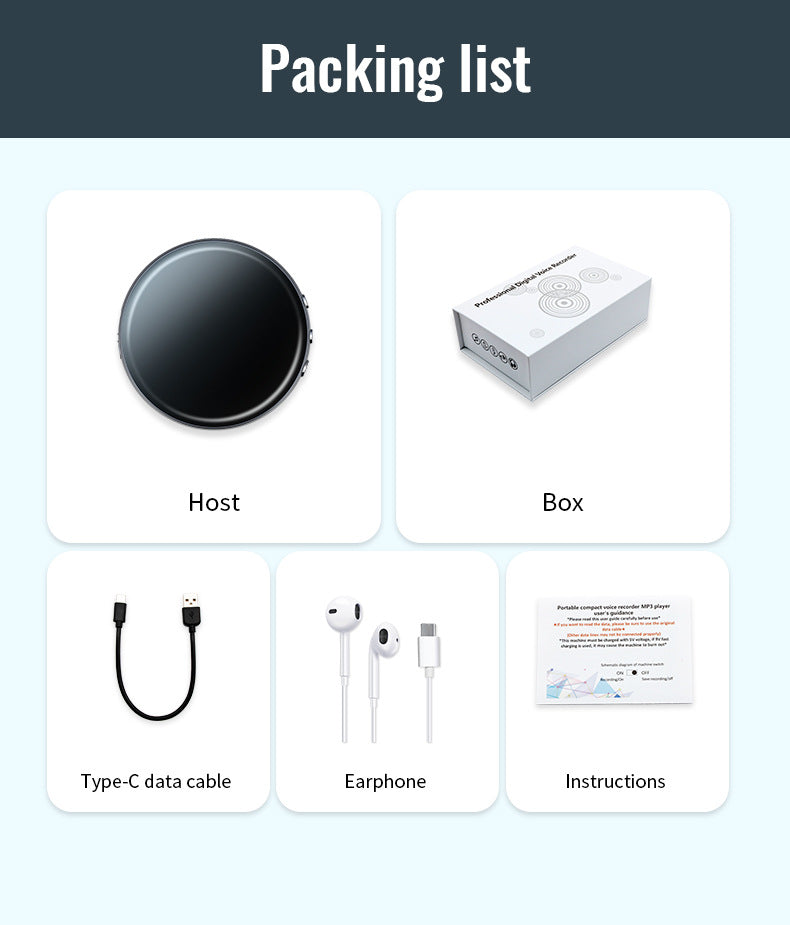 Smart Voice Recorder – One-Touch Recording with Noise Reduction