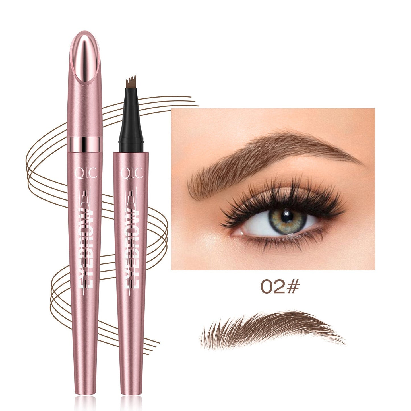 4-Tip Microblading Eyebrow Pen
