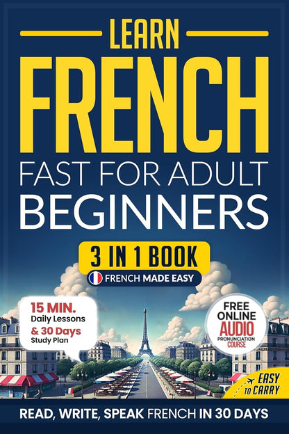 3-in-1 Spanish, French & Italian for Adult