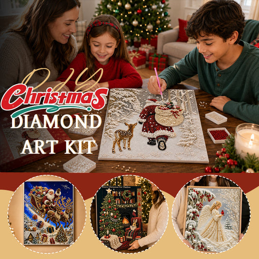 Christmas Reindeer Diamond Painting Art Kit