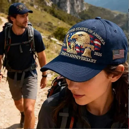 🦅USA 250th Anniversary Eagle Cap 🇺🇸 🧢Celebrate American Pride In Legendary Style