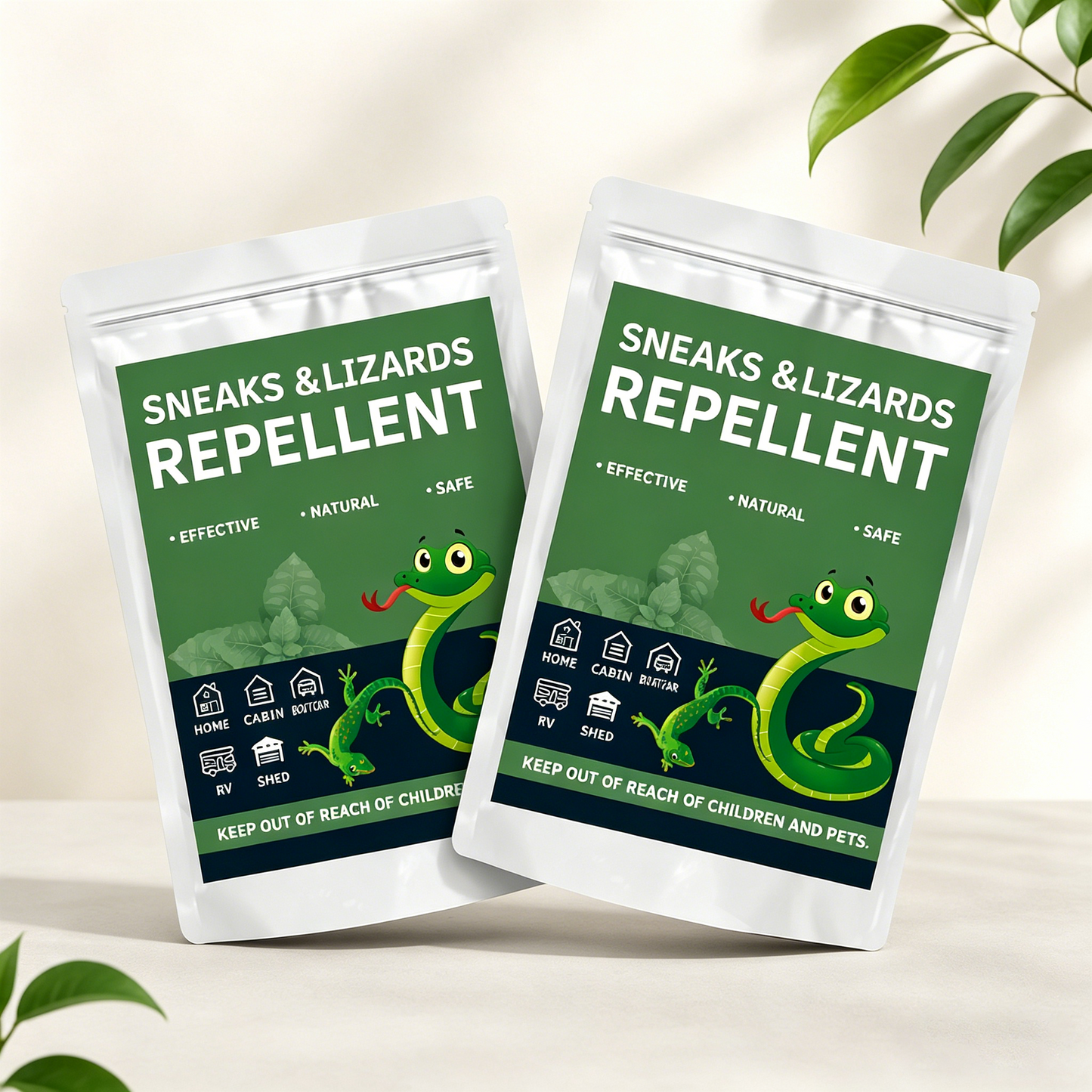 🛡️Snakes & Lizards Repellent Pouches