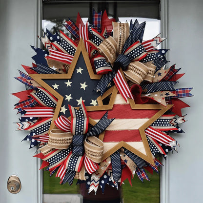 🇺🇸 Sentinels of Honor: 250th Anniversary Hand-Tied Wreath