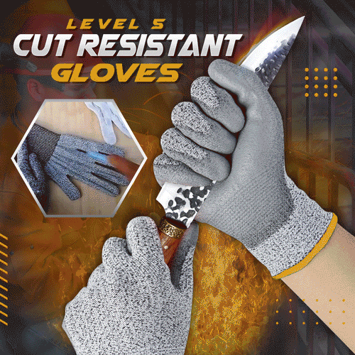 Schnittfeste Handschuhe der Stufe 5