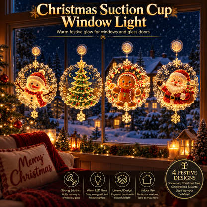 dht™⭐ Christmas Suction Cup Window Light