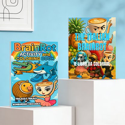 BrainRot Coloring Book Collection