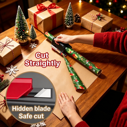 dht™⭐ Christmas Gift Wrapping Paper Cutter Tool
