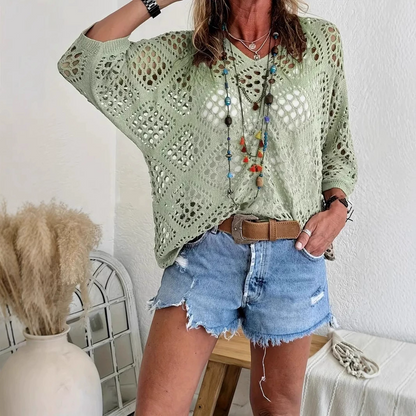 Women’s Knit Pullover Hollow