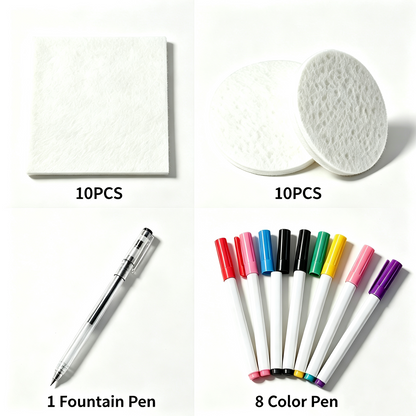 🎄🔮 Foam Texture Painting Paper👩‍🎨🎁Master the magic of painting!