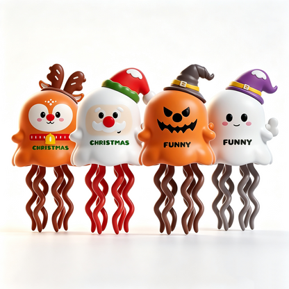 👻Wind Up Cute Ghost Toy🎃Stress Relief Toys For Halloween