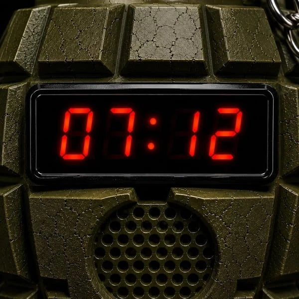 🔥💣Grenade Alarm Clock