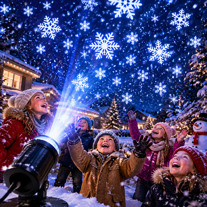 dht™⭐Christmas Snowflake Projector❄️Transform Your Home Into a Winter Wonderland