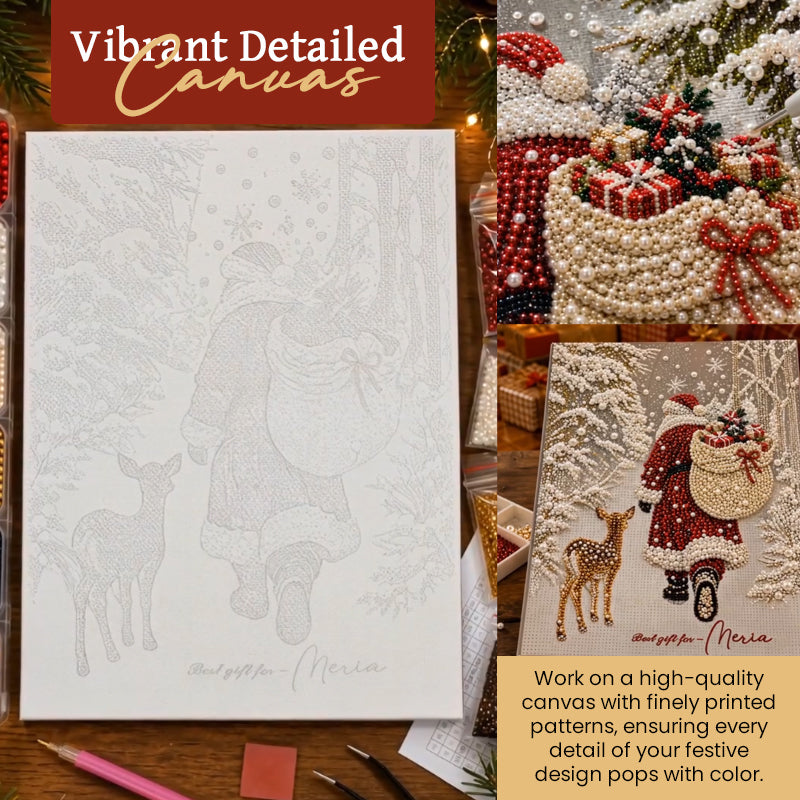 Christmas Reindeer Diamond Painting Art Kit