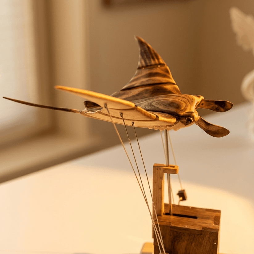 dht™⭐Inexcepted Wooden Manta Ray