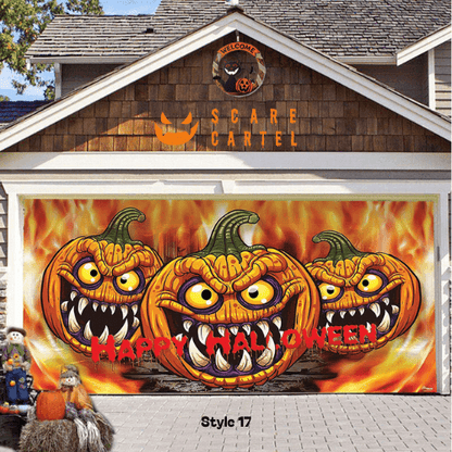 Halloween Garage Door Decoration