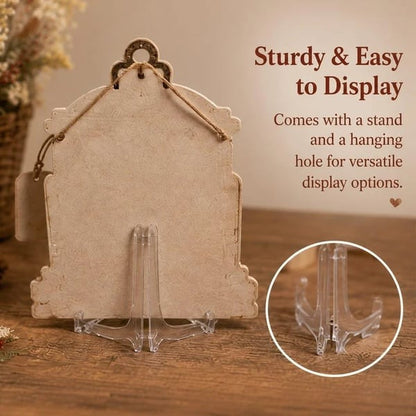 🔥 Always Near 3D Fabric Poke Art Memory Lantern Kit