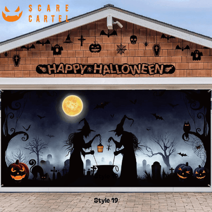 Halloween Garage Door Decoration