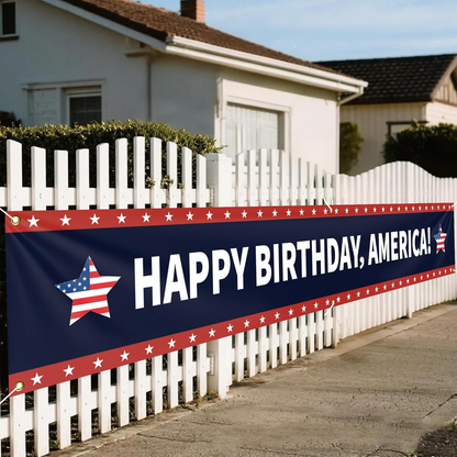 250th Anniversary American Banner Flag