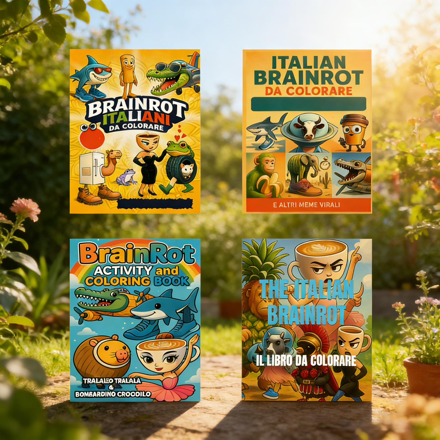BrainRot Coloring Book Collection