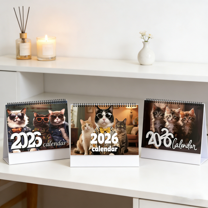 2026 Cat-themed Calendar