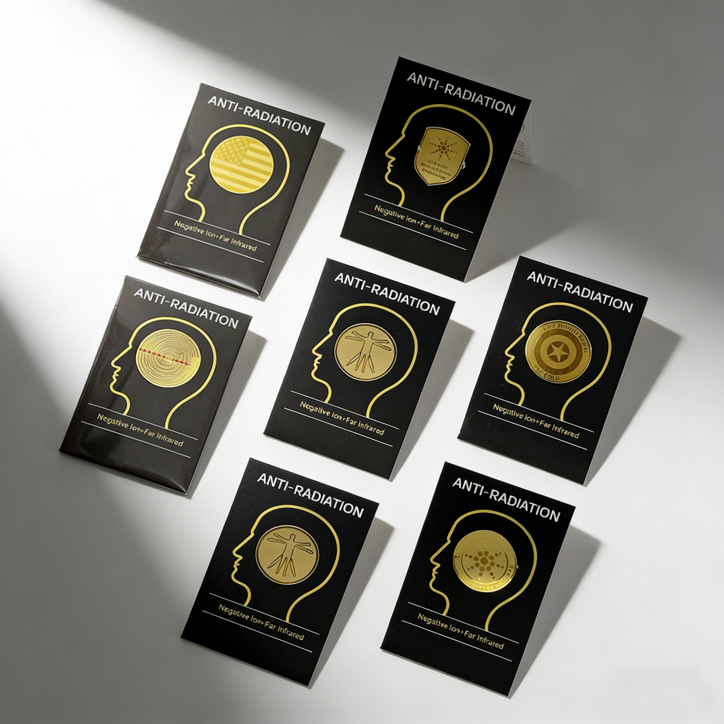 6 Pcs Anti-Radiation Sticker