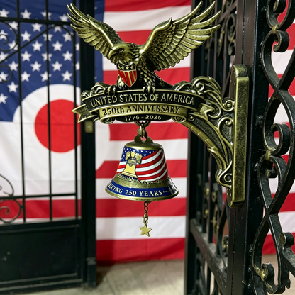 🎊 Ring in the Semiquincentennial: 1776-2026 "Spirit of Liberty" Eagle Bell 🛒 | Buy 2 Get Free Shipping