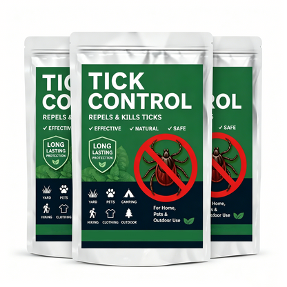 Natural Tick Control Repellent & Killer Sachets
