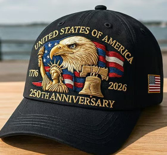 🦅USA 250th Anniversary Eagle Cap 🇺🇸 🧢Celebrate American Pride In Legendary Style