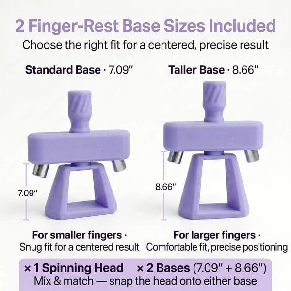 🧲 Spinning Glass Bead Cat Eye Nail Magnet Tool