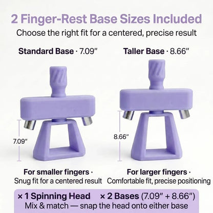 🧲 Spinning Glass Bead Cat Eye Nail Magnet Tool
