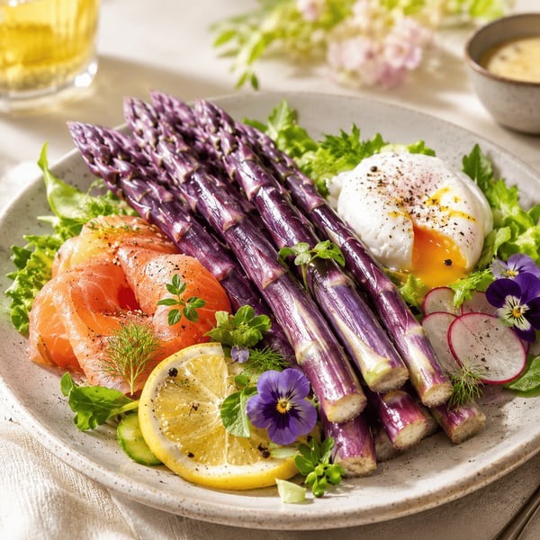 🌱Purple Passion Asparagus Plants
