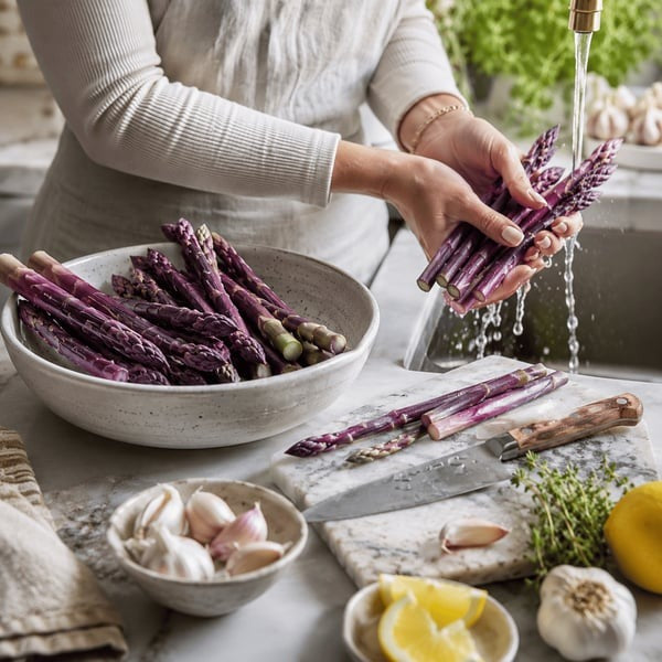 🌱Purple Passion Asparagus Plants