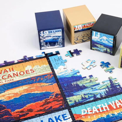🧩 National Parks Advent Calendar — 1000 Pieces, 24 Mini Packs