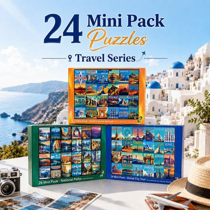 🧩 National Parks Advent Calendar — 1000 Pieces, 24 Mini Packs