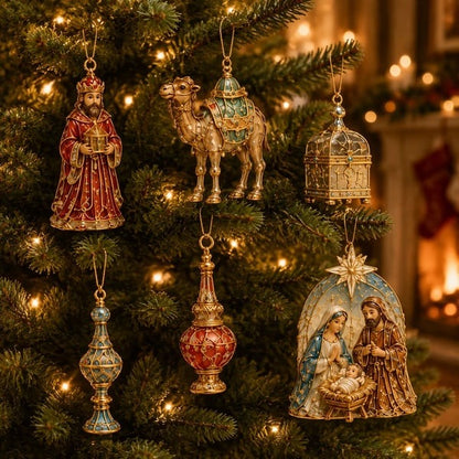 🎄 2026 Nativity Story Christmas Advent Calendar | 24 Keepsake Ornaments Inspired by the Sacred Journey to Christmas 🙏